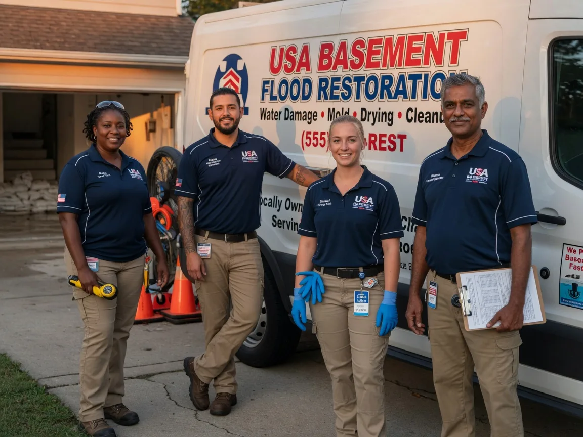 Basement Flood Cleanup company in Orgas, WV